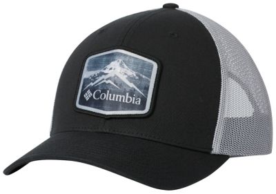 Unisex Columbia Mesh&trade; Snap Back Hat Columbia Mesh&trade; Snap Back Hat | 259 | O/S, Black, Hex Patch, front