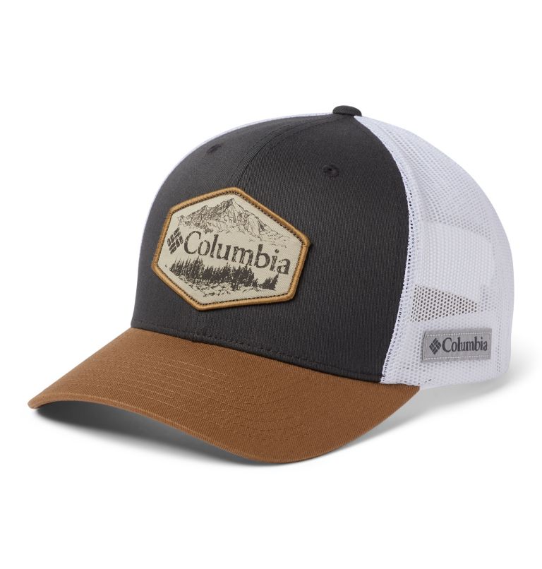 Columbia Mesh Snap Back Hat | 020 | O/S, Color: Shark, Delta, Outsider Patch, image 1