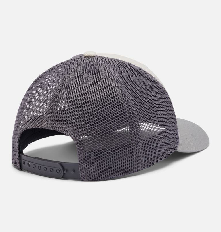 Columbia Mesh Snap Back Hat | 024 | O/S, Color: Stone, City Grey, Moutain Puzzle Patch, image 2