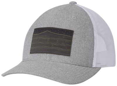 Unisex Columbia Mesh&trade; Snap Back Hat Columbia Mesh&trade; Snap Back Hat | 259 | O/S, Colm Grey Hthr Star and Stripe, front