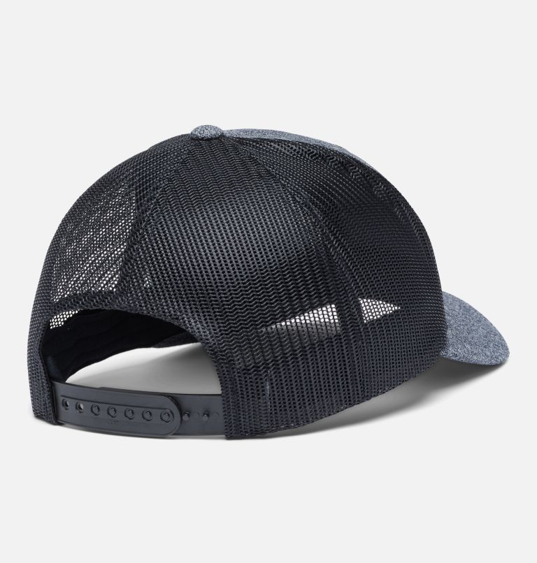 Thumbnail: Columbia Mesh Snap Back - High | 053 | O/S, Color: Grill Heather Mt Hood Circle Patch, image 2