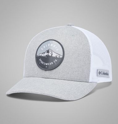 Columbia Mesh Snap Back, Color: Columbia Grey Hthr Mt Hood Circle Patch, image 21