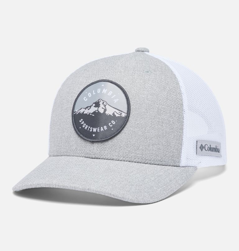 Columbia Mesh Snap Back - High | 054 | O/S, Color: Columbia Grey Hthr Mt Hood Circle Patch, image 1
