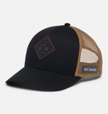 Columbia Columbia PFG Mesh Fish Flag Ball Cap - Black/ Graphite