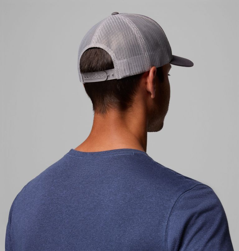 Columbia Mesh Snapback, Color: City Grey, Get Hiked, image 4