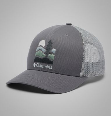 Columbia Mesh Snap Back, Color: City Grey, Get Hiked, image 13