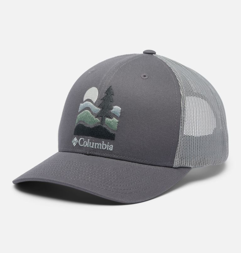 Columbia Mesh Snapback, Color: City Grey, Get Hiked, image 1
