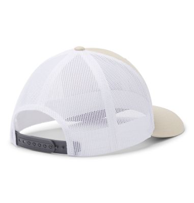 Unisex Columbia Mesh&trade; Snap Back Hat Columbia Mesh&trade; Snap Back Hat | 259 | O/S, Fossil, White, Shark, back