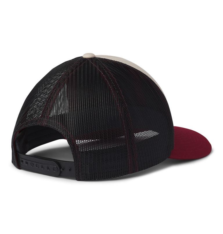 Columbia Mesh Snap Back Hat | 191 | O/S, Color: Chalk, Hex Patch, image 2