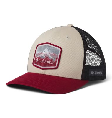 Unisex Columbia Mesh&trade; Snap Back Hat Columbia Mesh&trade; Snap Back Hat | 259 | O/S, Chalk, Hex Patch, front