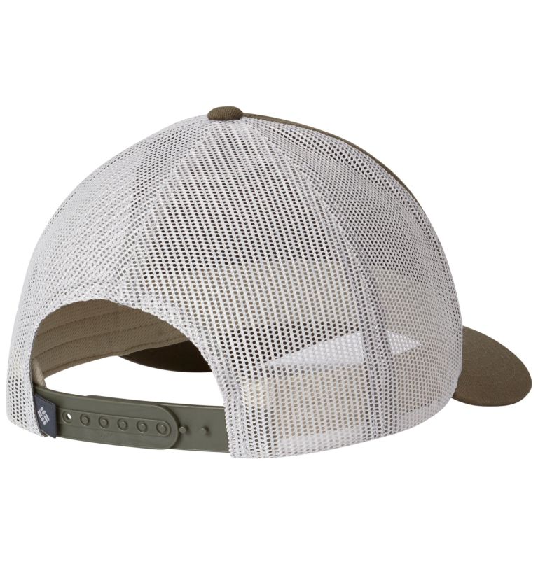 Columbia Mesh Snap Back Hat | 213 | O/S, Color: Peatmoss Evergreen Patch, image 2