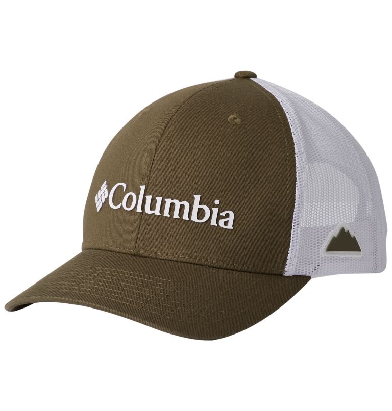 Columbia Mesh Snap Back Hat | 215 | O/S, Color: Peatmoss, Weld, image 1