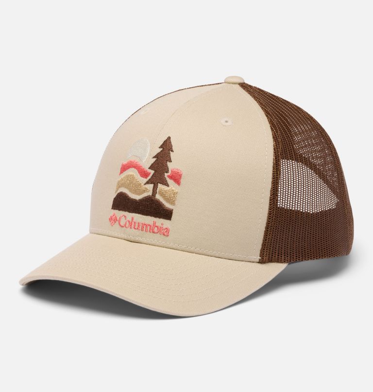 Columbia Mesh Snapback, Color: Ancient Fossil, Get Hiked, image 1