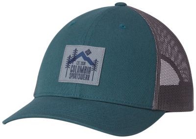 Unisex Columbia Mesh&trade; Snap Back Hat Columbia Mesh&trade; Snap Back Hat | 259 | O/S, Poseidon Evergreen Patch, front