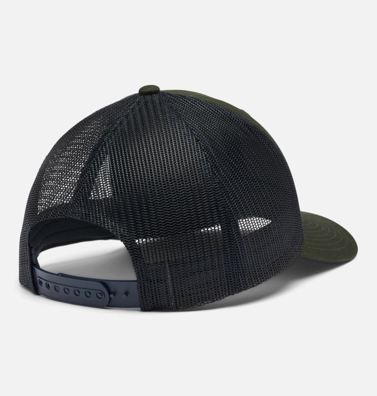 Columbia Mesh Snap Back - High | 370 | O/S, Color: Spruce, Dark Nocturnal Mt Hood Patch, image 2
