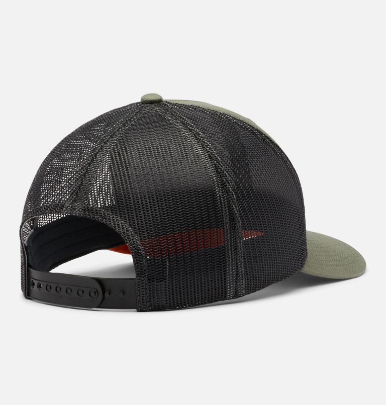 Columbia Mesh Snap Back - High | 399 | O/S, Color: Stone Green, Shark, Camo Patch, image 2