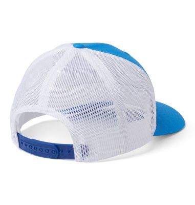 Unisex Columbia Mesh&trade; Snap Back Hat Columbia Mesh&trade; Snap Back Hat | 259 | O/S, Azure Blue, Buffalo Patch, back