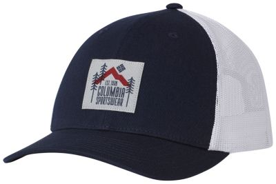 Unisex Columbia Mesh&trade; Snap Back Hat Columbia Mesh&trade; Snap Back Hat | 259 | O/S, Coll Navy Evergreen Patch, front
