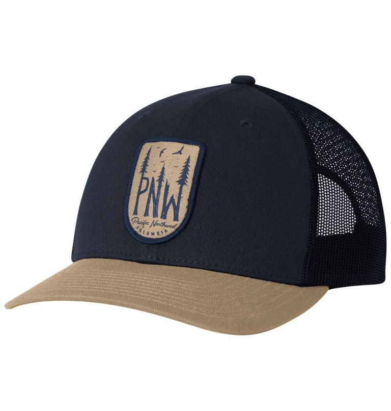 Columbia Mesh Snap Back Hat | 466 | O/S, Color: Collegiate Navy PNW Patch, image 1