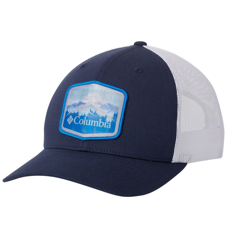 Columbia Mesh Snap Back Hat | 467 | O/S, Color: Nocturnal, Hex Patch, image 1