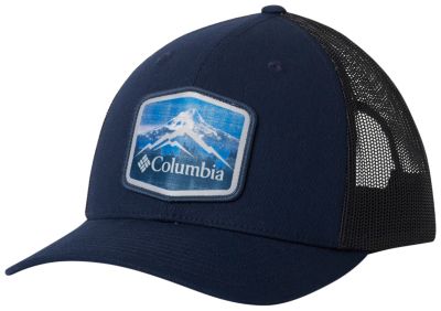 Unisex Columbia Mesh&trade; Snap Back Hat Columbia Mesh&trade; Snap Back Hat | 259 | O/S, Collegiate Navy, Hex Patch, front