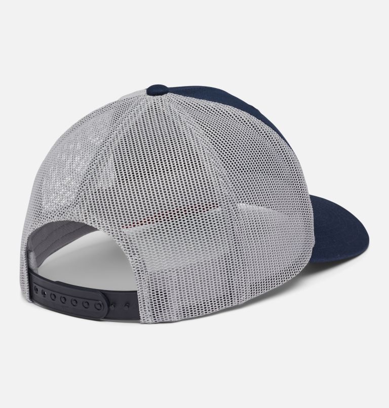 Unisex Columbia Mesh Snap Back Hat, Color: Coll Navy, Columbia Grey, Mt Hood Circle, image 2