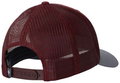 Unisex Columbia Mesh&trade; Snap Back Hat Columbia Mesh&trade; Snap Back Hat | 259 | O/S, Deep Madeira, Circle Patch, back