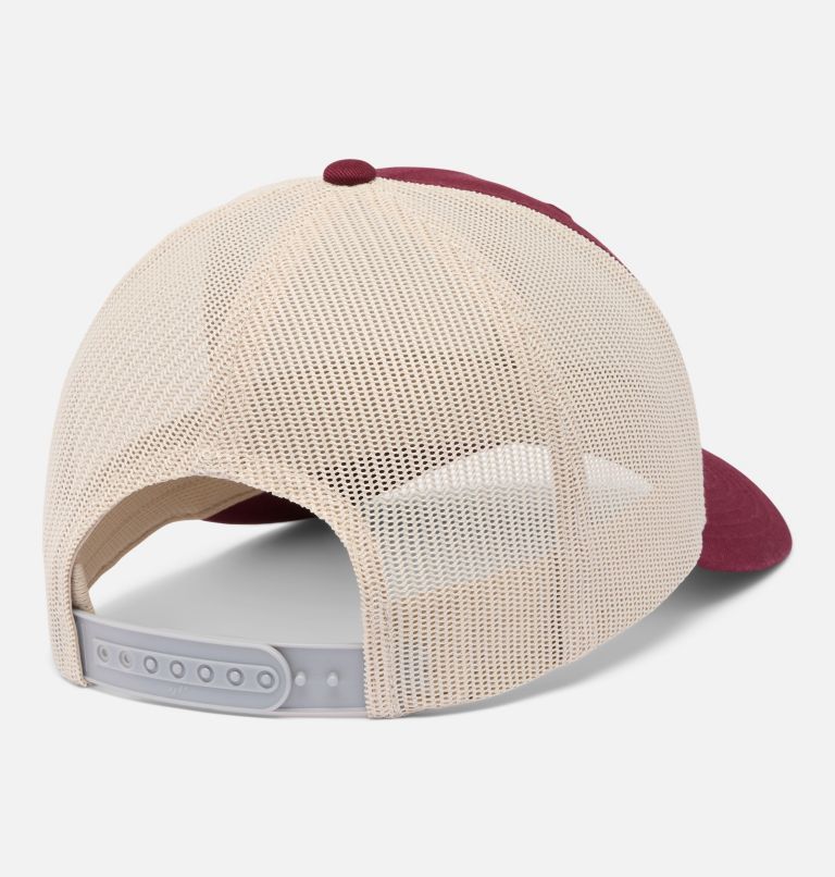 Columbia Mesh Snapback, Color: Rich Wine, Circular Landscape, image 2