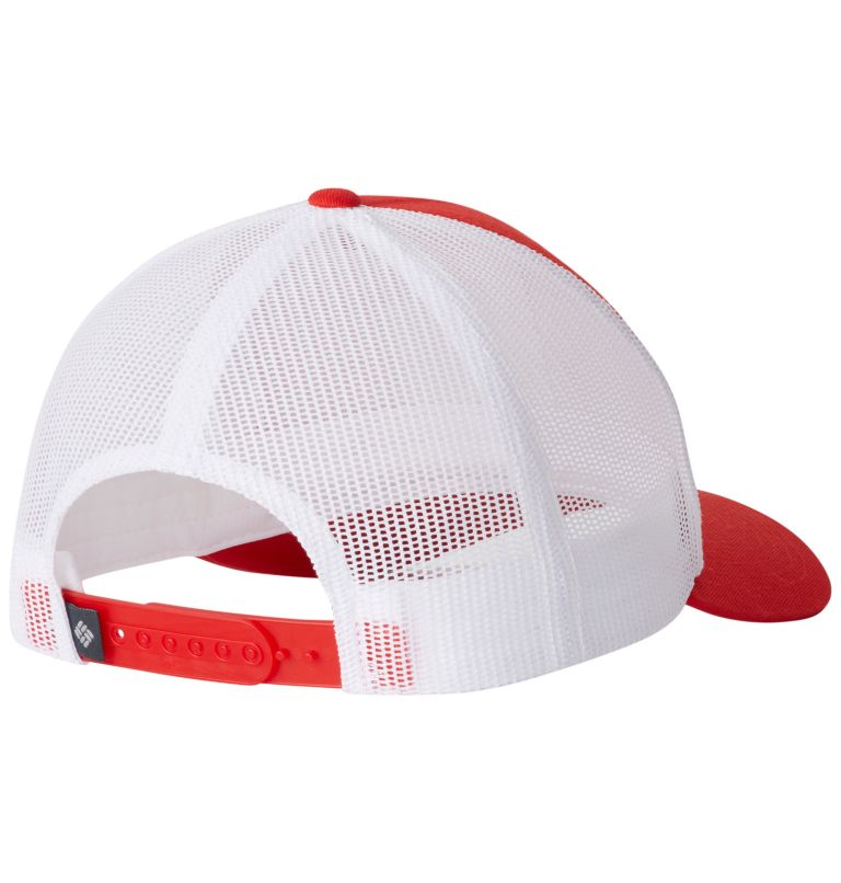 Columbia Mesh Snap Back Hat | 696 | O/S, Color: Red Spark Canadian Rockies, image 2