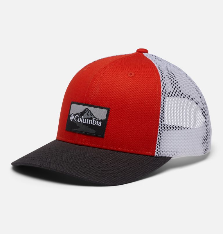 Columbia Mesh Snap Back - High | 813 | O/S, Color: Red Quartz, Shark Peak2River, image 1