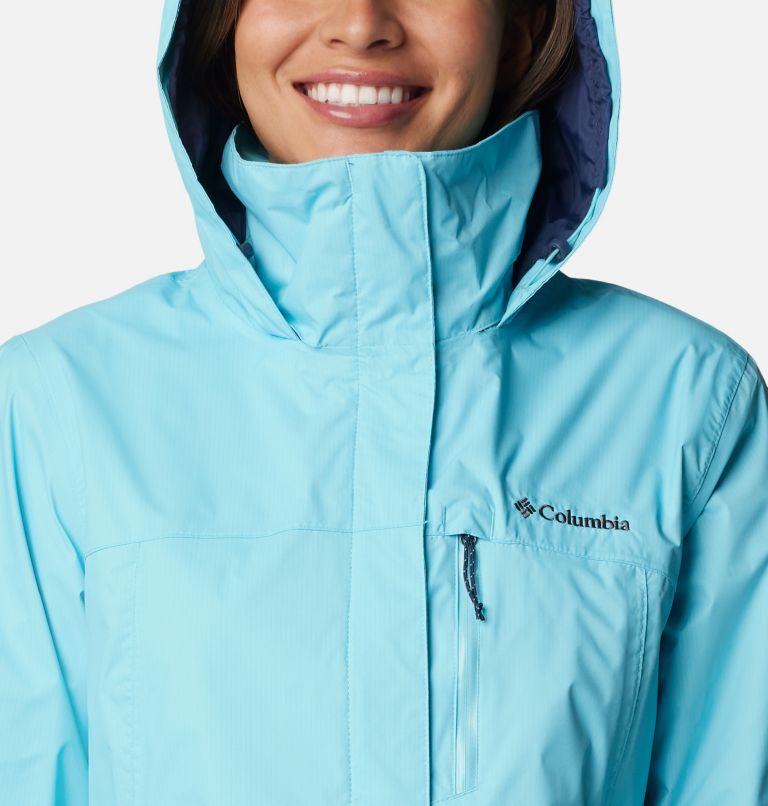 Columbia women's pouration store waterproof rain jacket