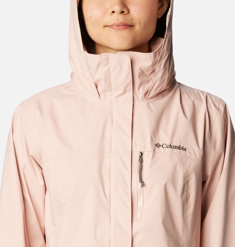 Columbia women's pouration waterproof cheap rain jacket