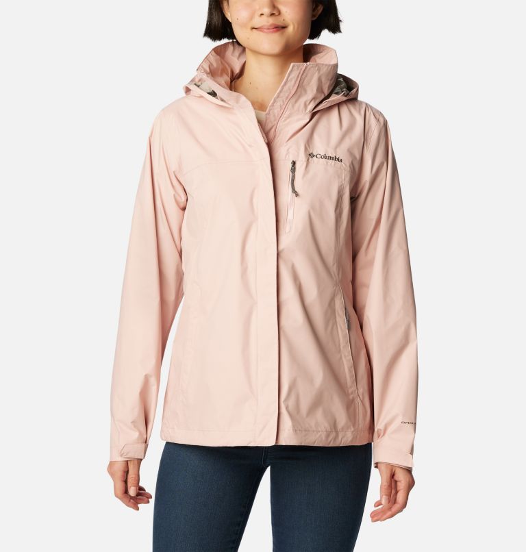 Pink hotsell waterproof coat