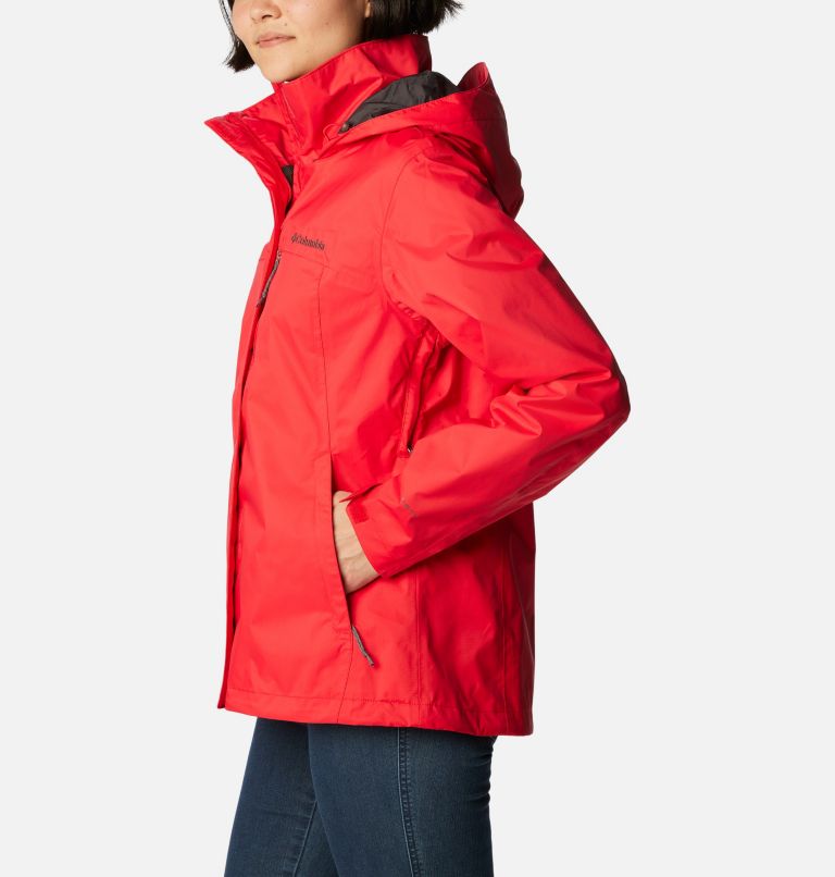 Columbia women's pouration store waterproof rain jacket