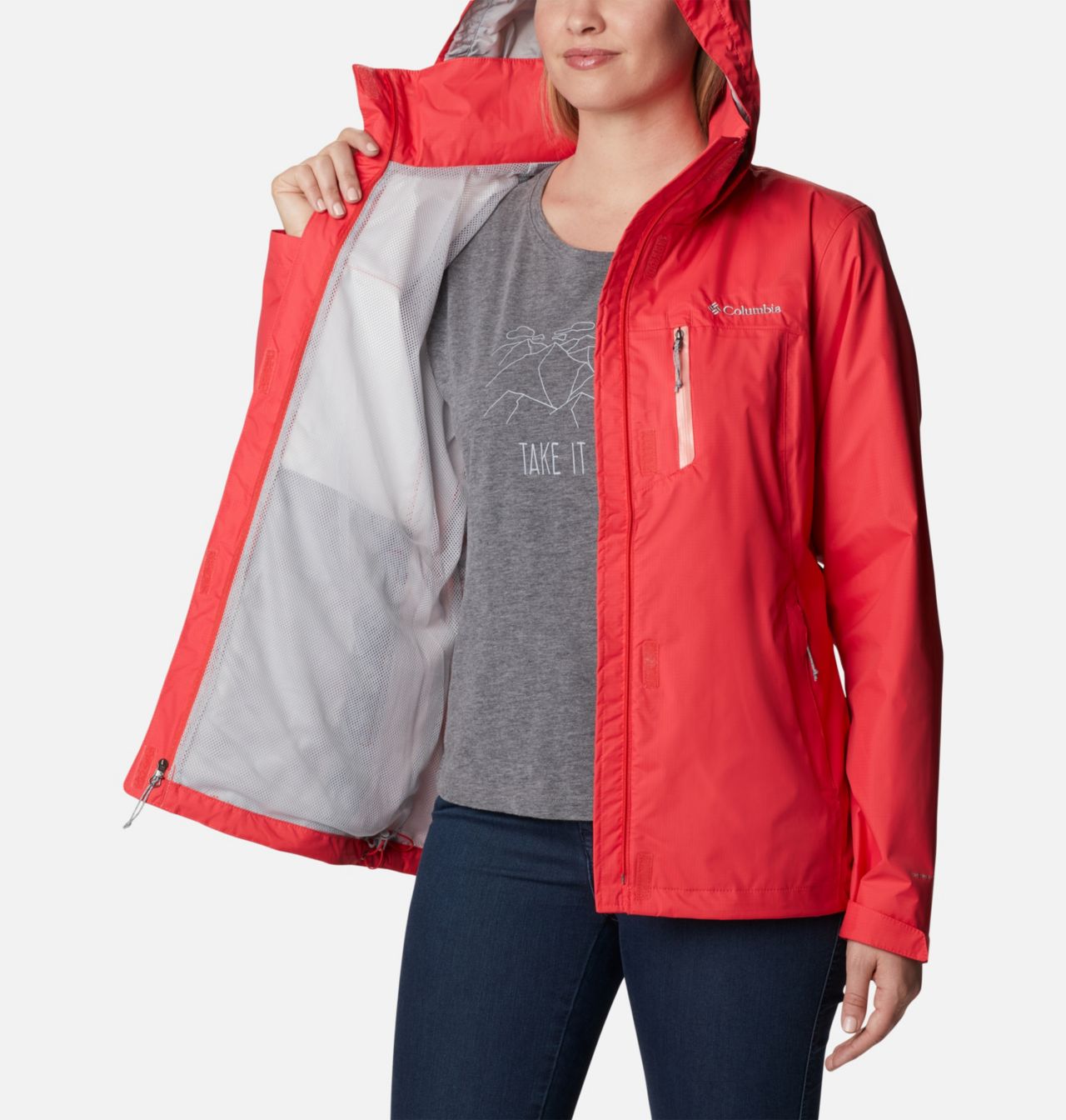 Women's Pouration™ Rain Jacket 5