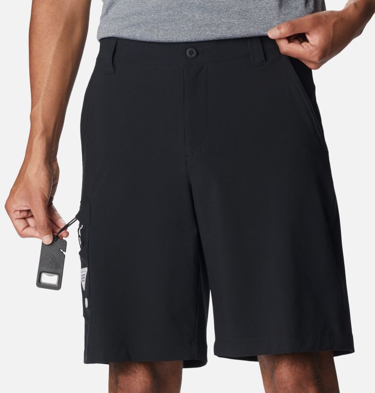 Thumbnail: Shorts PFG Terminal Tackle para hombre, Color: Black, Cool Grey, image 4