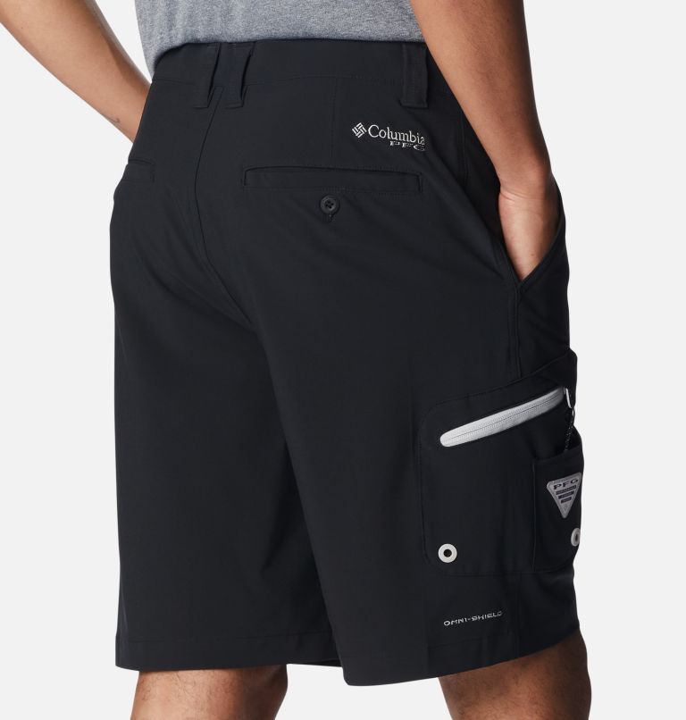 Thumbnail: Men's PFG Terminal Tackle Shorts, Color: Black, Cool Grey, image 5