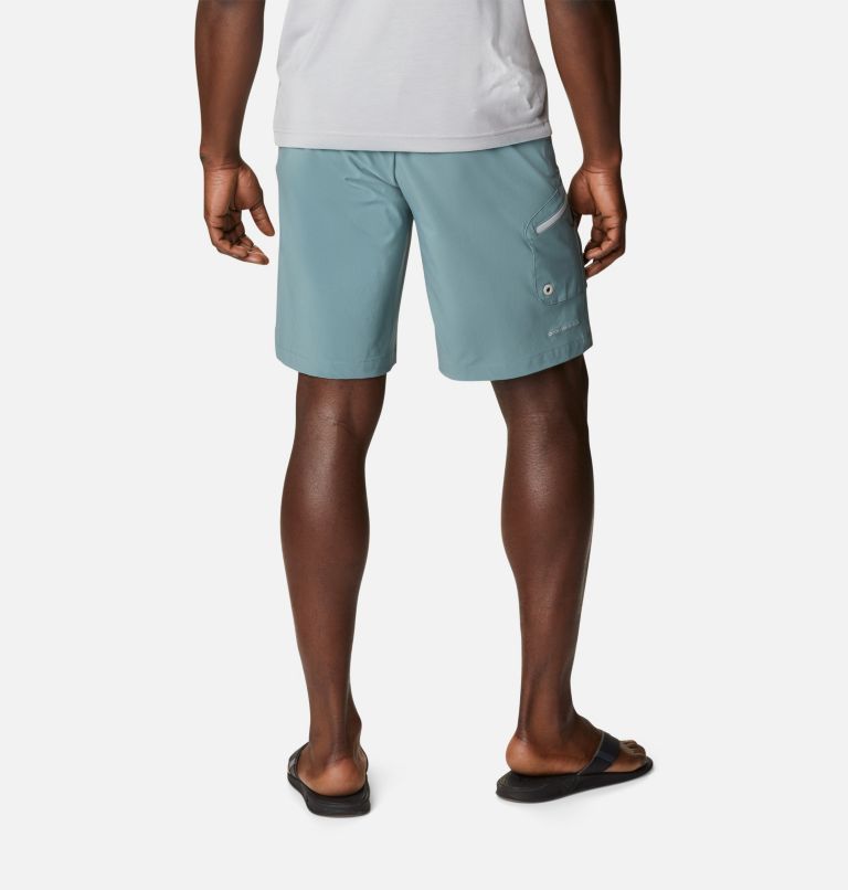 Thumbnail: Men's PFG Terminal Tackle Shorts, Color: Metal, Cool Grey, image 2