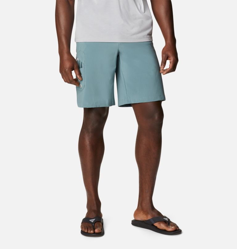 Men's PFG Terminal Tackle Shorts, Color: Metal, Cool Grey, image 1