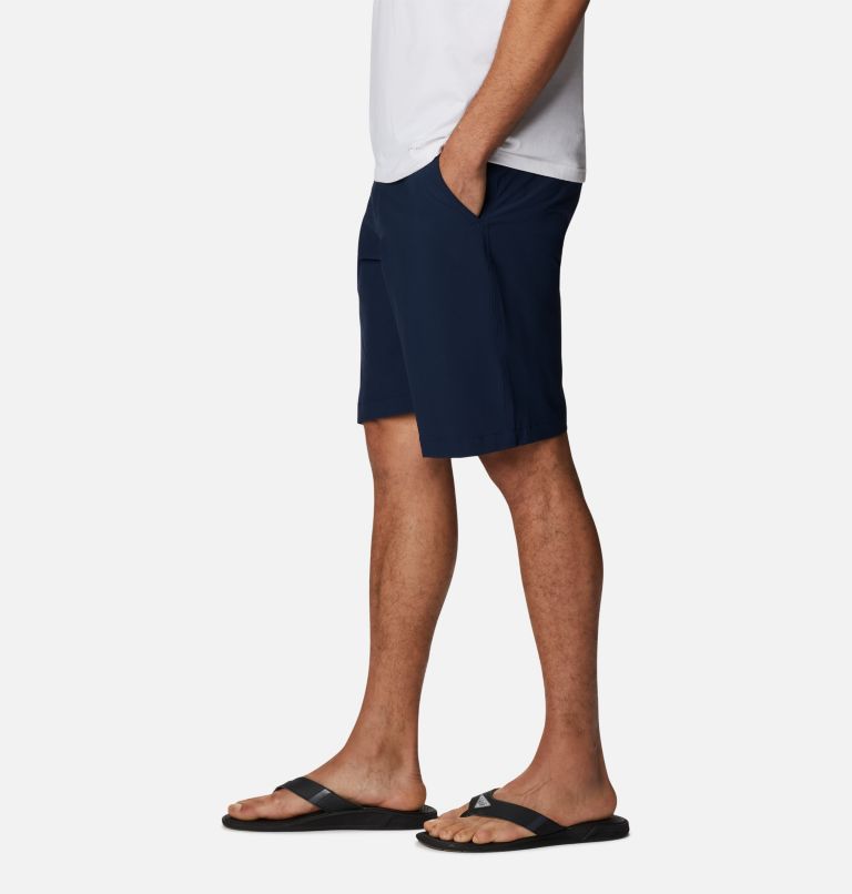 Men's PFG Terminal Tackle Shorts, Color: Collegiate Navy, White