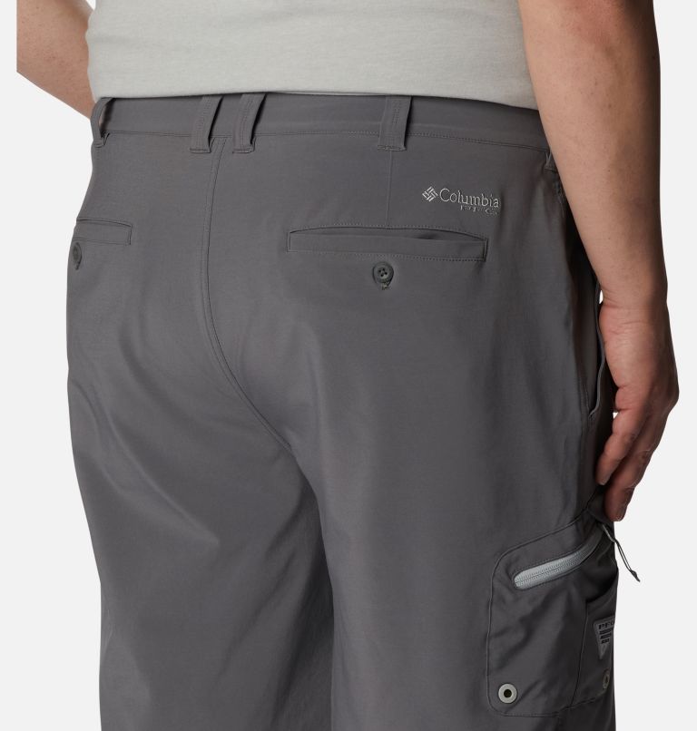 Thumbnail: Men's PFG Terminal Tackle Shorts - Big, Color: City Grey, Cool Grey, image 5