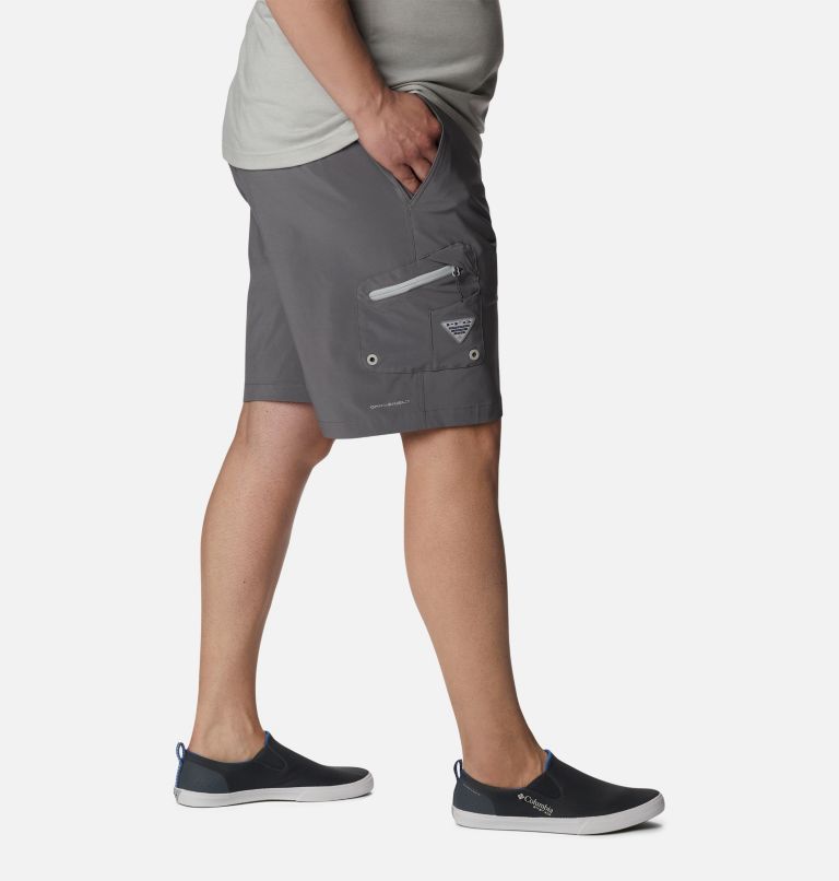 Men's PFG Terminal Tackle Shorts - Big, Color: City Grey, Cool Grey, image 6