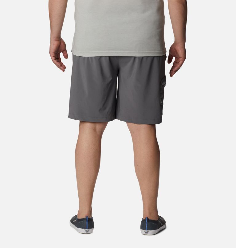 Thumbnail: Men's PFG Terminal Tackle Shorts - Big, Color: City Grey, Cool Grey, image 2