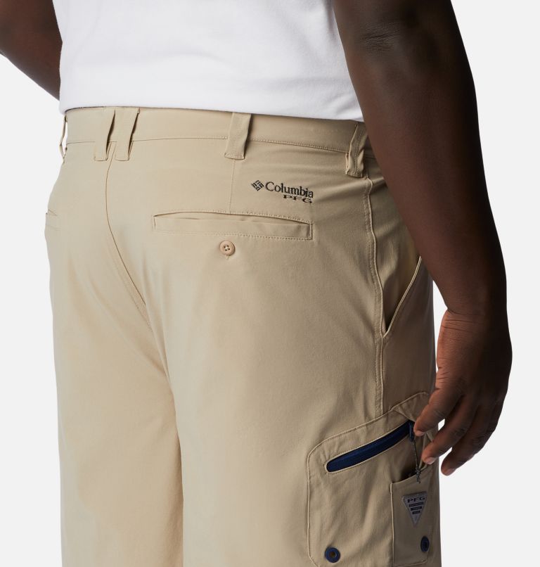 Men's PFG Terminal Tackle Shorts - Big, Color: Ancient Fossil, Carbon, image 5