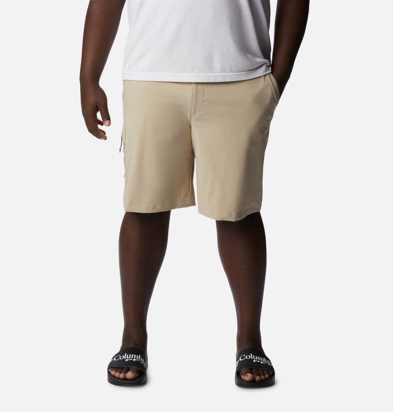 Men's PFG Terminal Tackle Shorts - Big, Color: Ancient Fossil, Carbon, image 1