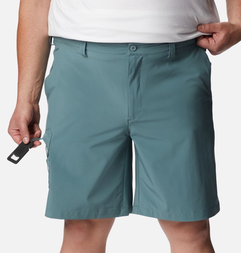 Men's PFG Terminal Tackle Shorts - Big, Color: Metal, Cool Grey, image 4
