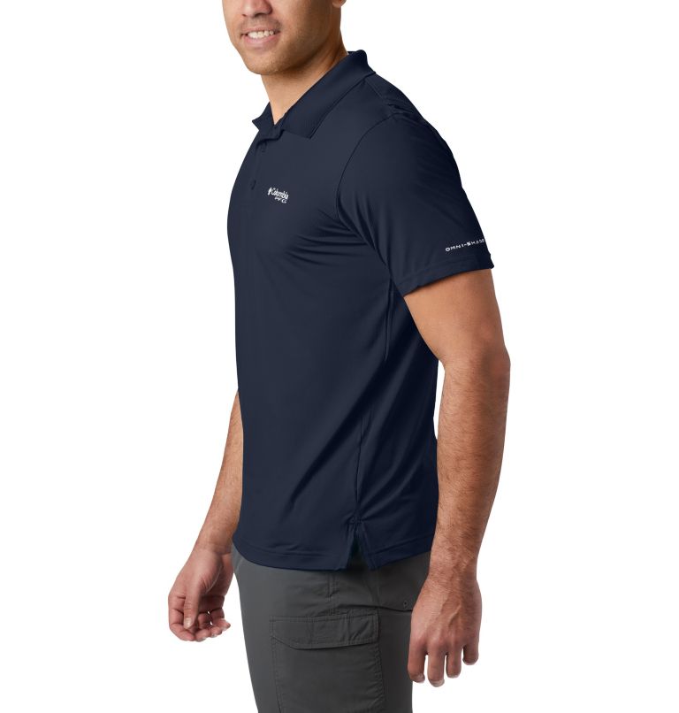 Men's Low Drag Offshore Polo, Color: Collegiate Navy, image 3