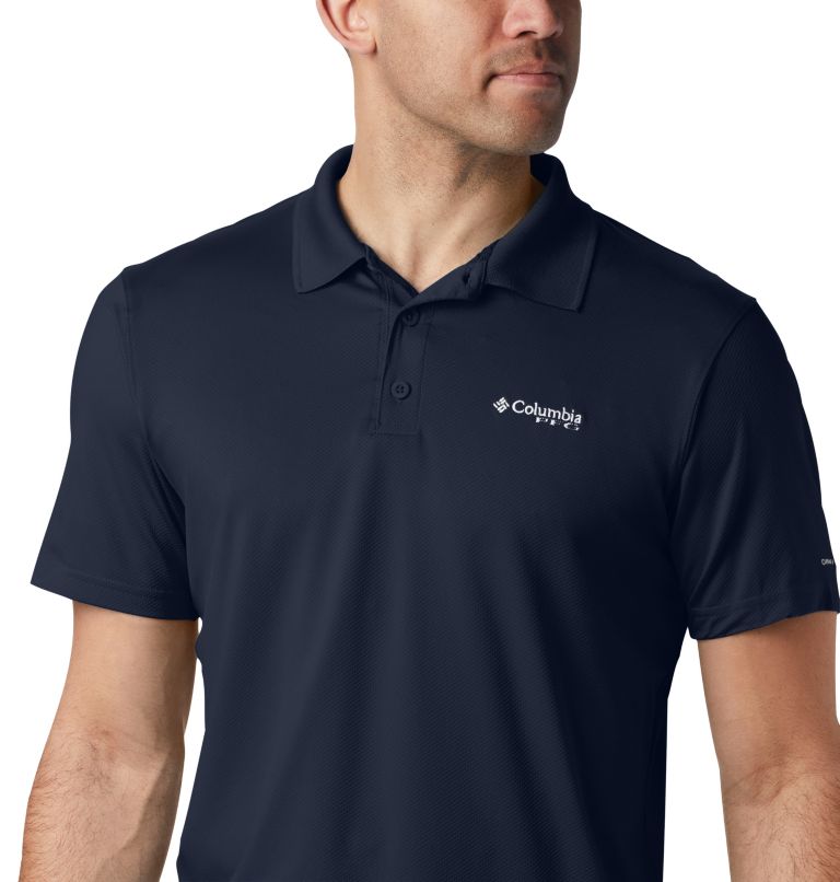 Men's Low Drag Offshore Polo, Color: Collegiate Navy, image 4