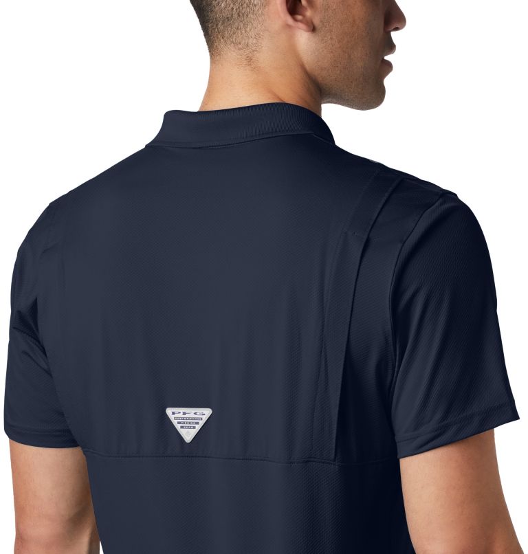 Men's Low Drag Offshore Polo, Color: Collegiate Navy, image 5