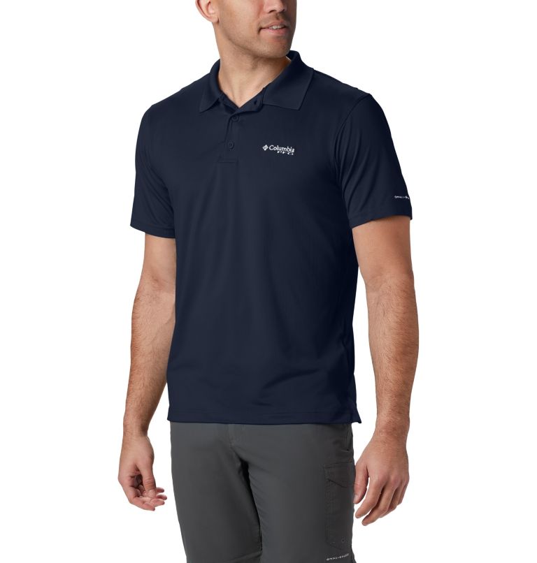 Men's Low Drag Offshore Polo, Color: Collegiate Navy, image 1